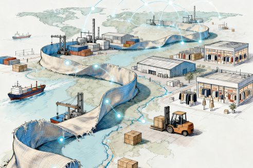 How artificial intelligence is powering the supply chain Image generated by DALL·E (OpenAI)