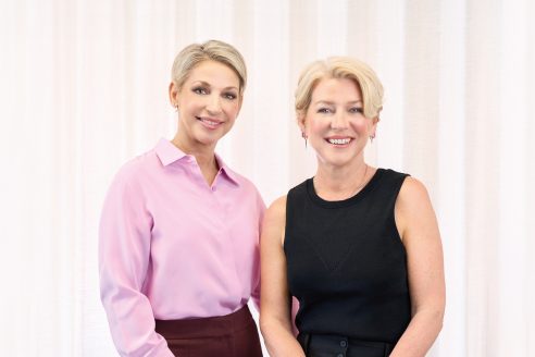 Vanessa Gold, chair, and Maria Hollins, CEO, Ann Summers
