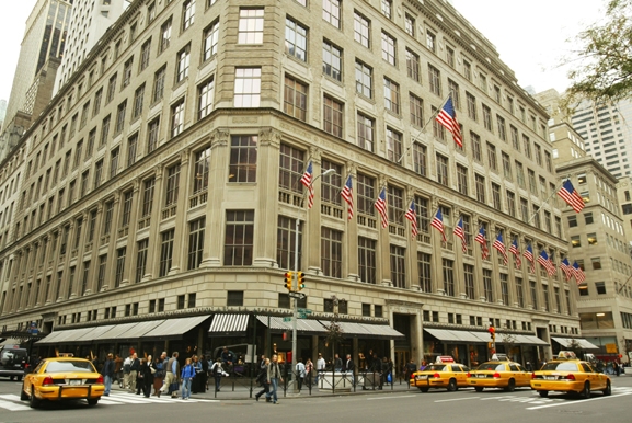 US stores such as Saks, which operate at the top end of the market are still struggling